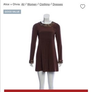 Alice + Olivia dress